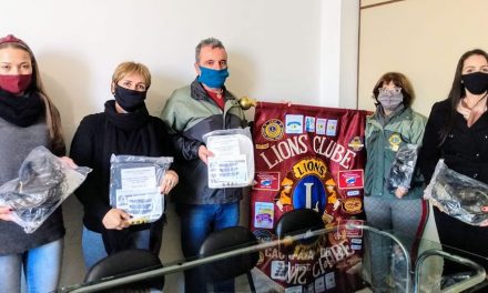 Lions Clube Caçapava doa protetores faciais a Secretaria de Saúde