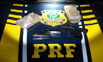 PRF prende criminosos com arma e drogas em Caçapava