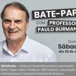 Ex-reitor da UFSM participa de bate-papo em Caçapava
