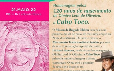 Cabo Toco será homenageada no Museu da Brigada Militar